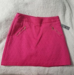 Worthington pink mini skirt, NWT